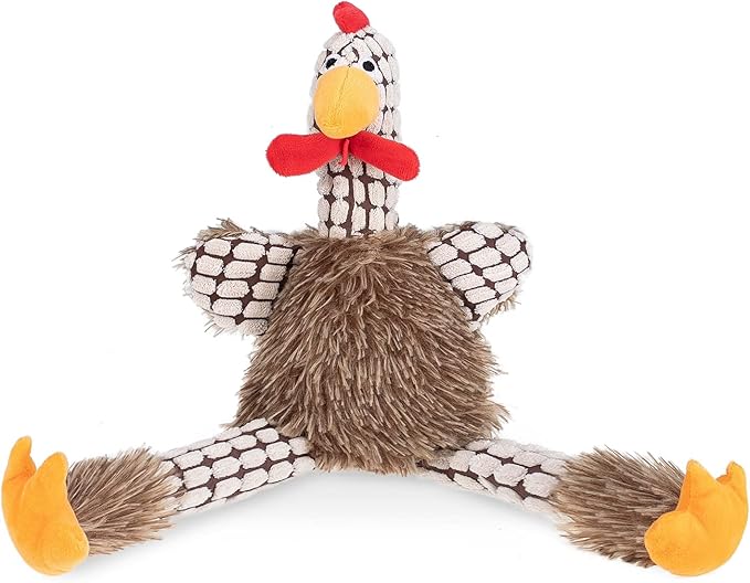 EXPAWLORER Turkey Dog Toy Rooster Dog Plush Toy Stuffed