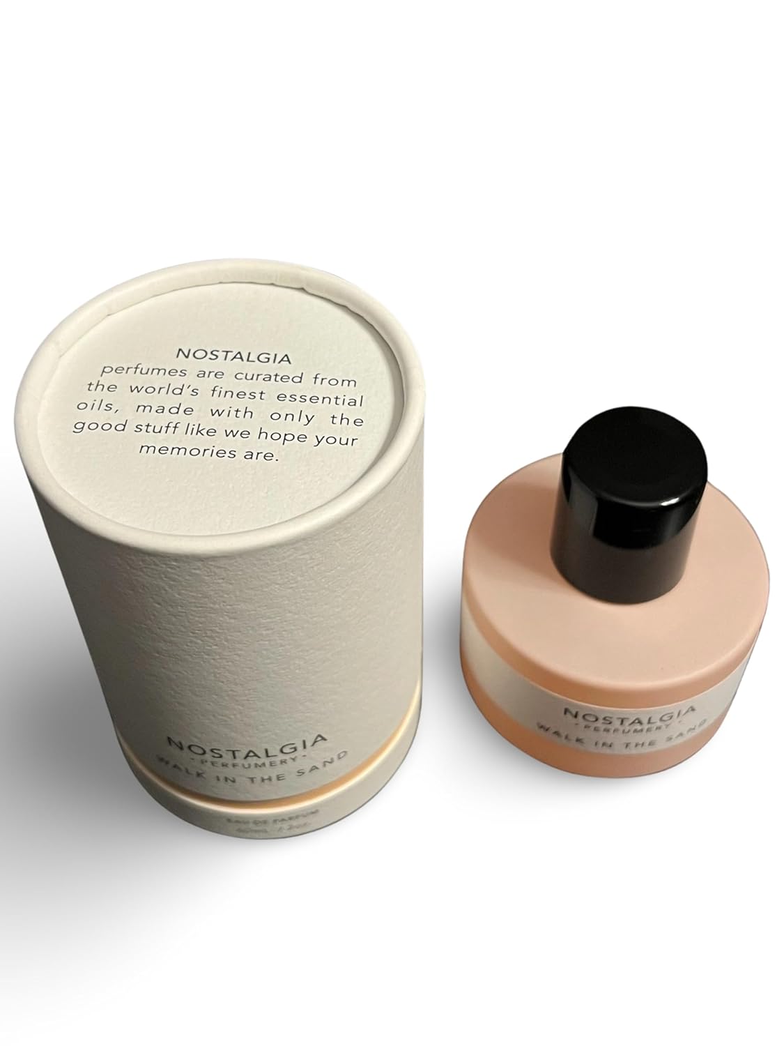 Nostalgia Perfumery WALK IN THE SAND Eau de Parfum - 2 Fl Oz - Notes: Lemon Blossom, White Florals, Wood