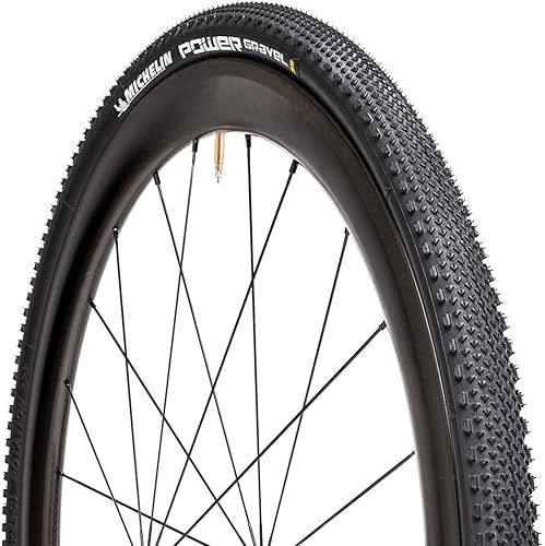 Miniatura 3 de Michelin Power Gravel - Neumático delantero o trasero para bicicleta de carretera para grava y asfalto, compuesto X-Miles