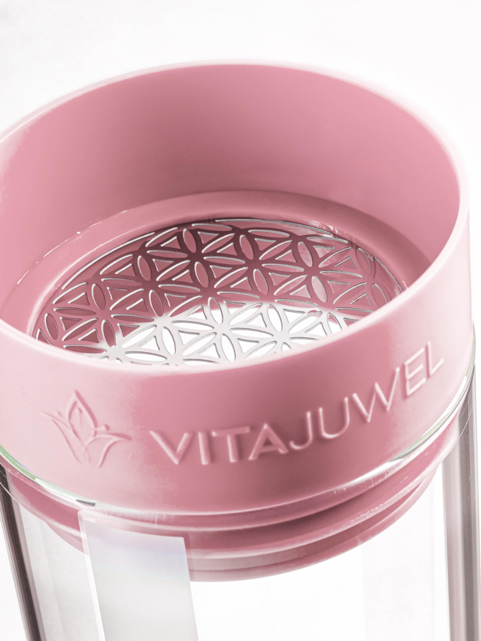 VitaJuwel GemPod LUNA - Crystal Water Insert W Moonstone & Clear Quartz – VitaJuwel - Original Crystal Water Bottles