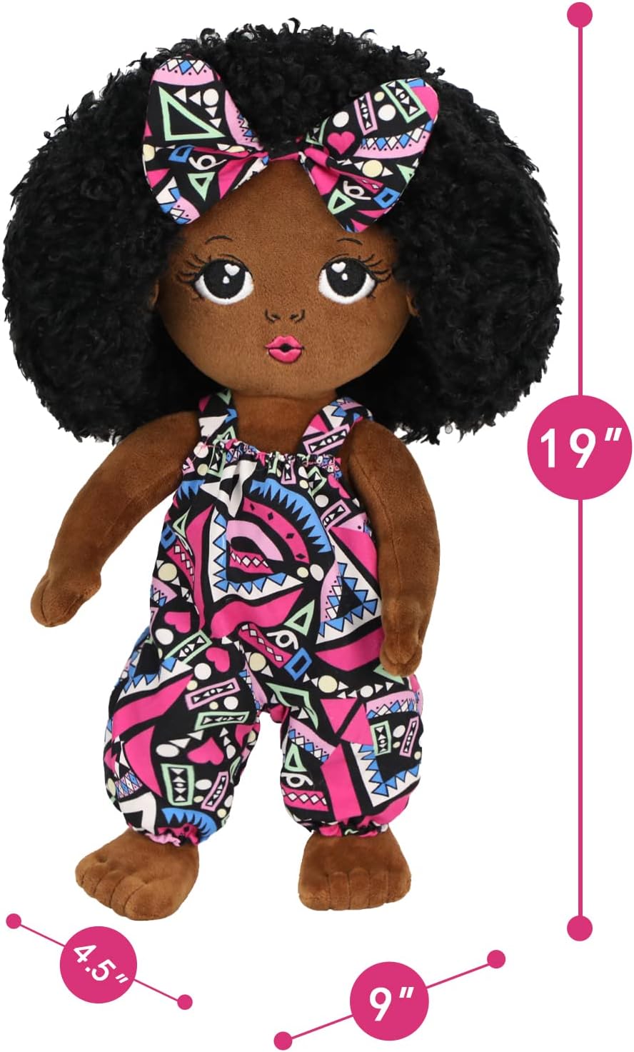 JUSTQUNSEEN Black Baby Dolls African American Doll Black Dolls 50CM