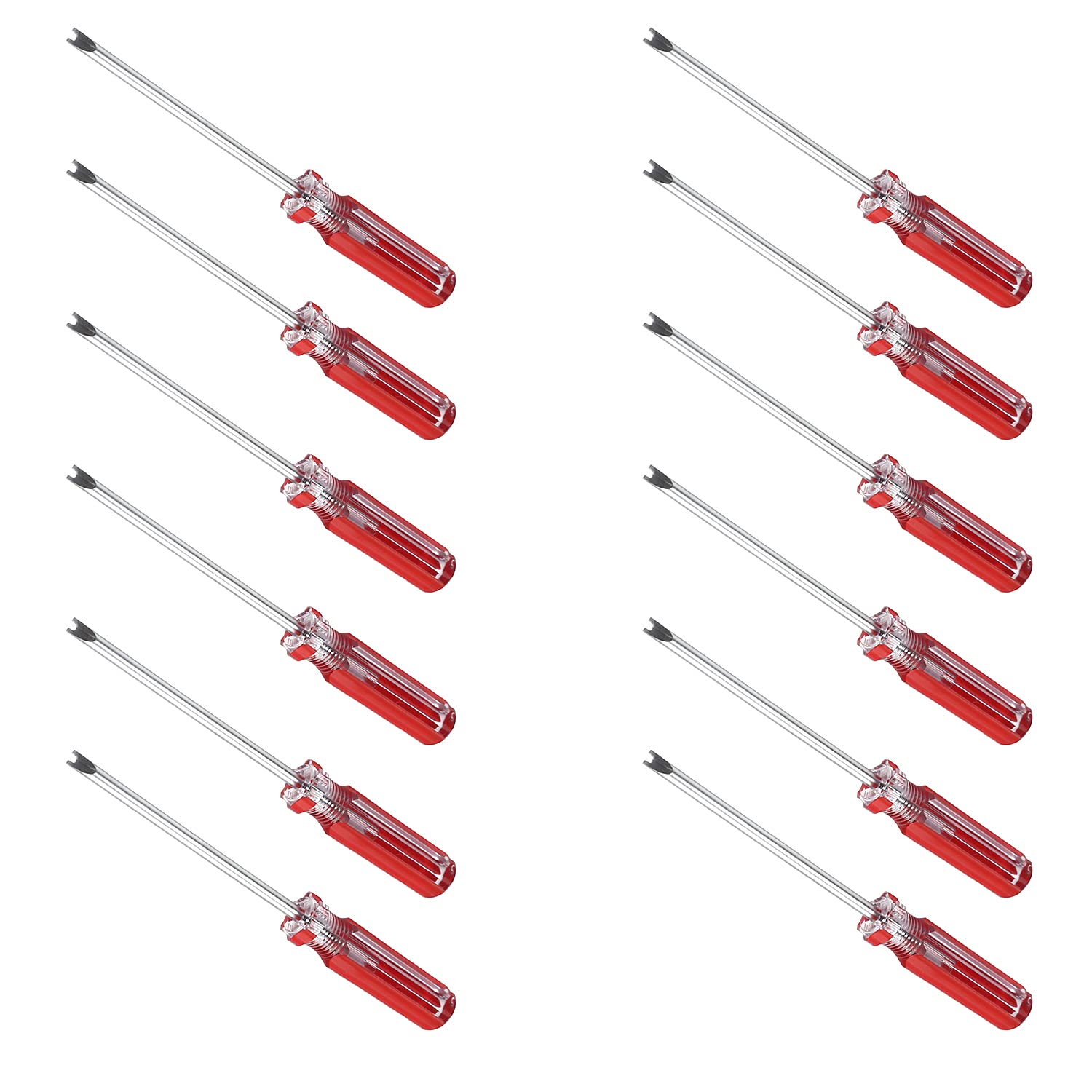 Hegebeck U-Shaped Spanner Head Screwdriver - Magnetic 2.6mm, 2.95 Inch Shaft, 12 Pcs