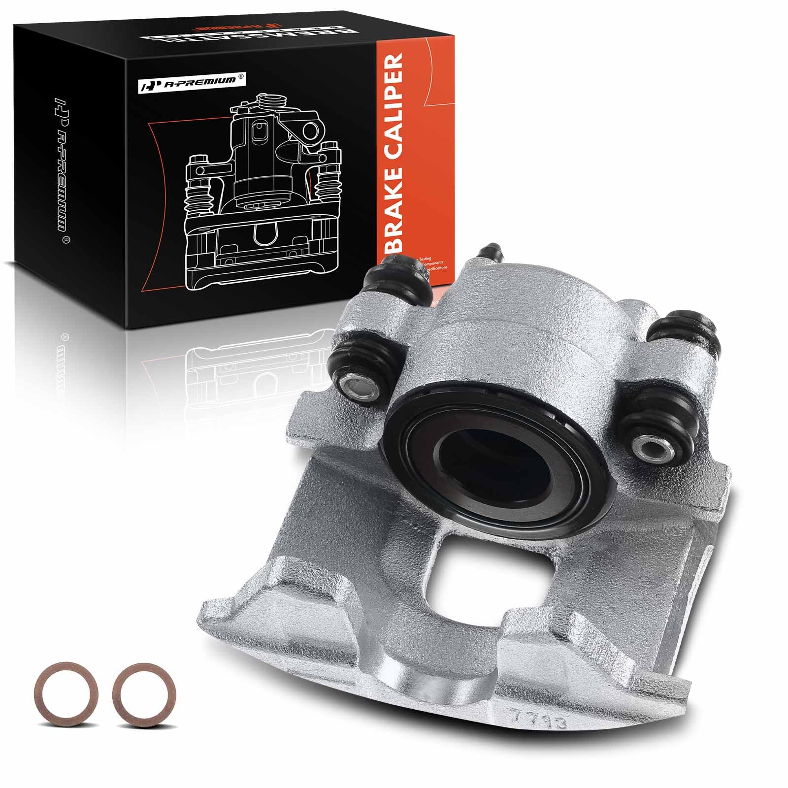 Photo 1 of A-Premium Disc Brake Caliper Assembly Without Bracket Compatible with Select Dodge, Chrysler, Eagle and Plymouth Models - Intrepid, Caravan, Grand Caravan, Town & Country, Voyager - Front Driver