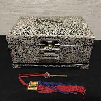 Amazon.co.jp: 螺鈿細工ジュエリーボックスアクセサリー箱宝石箱