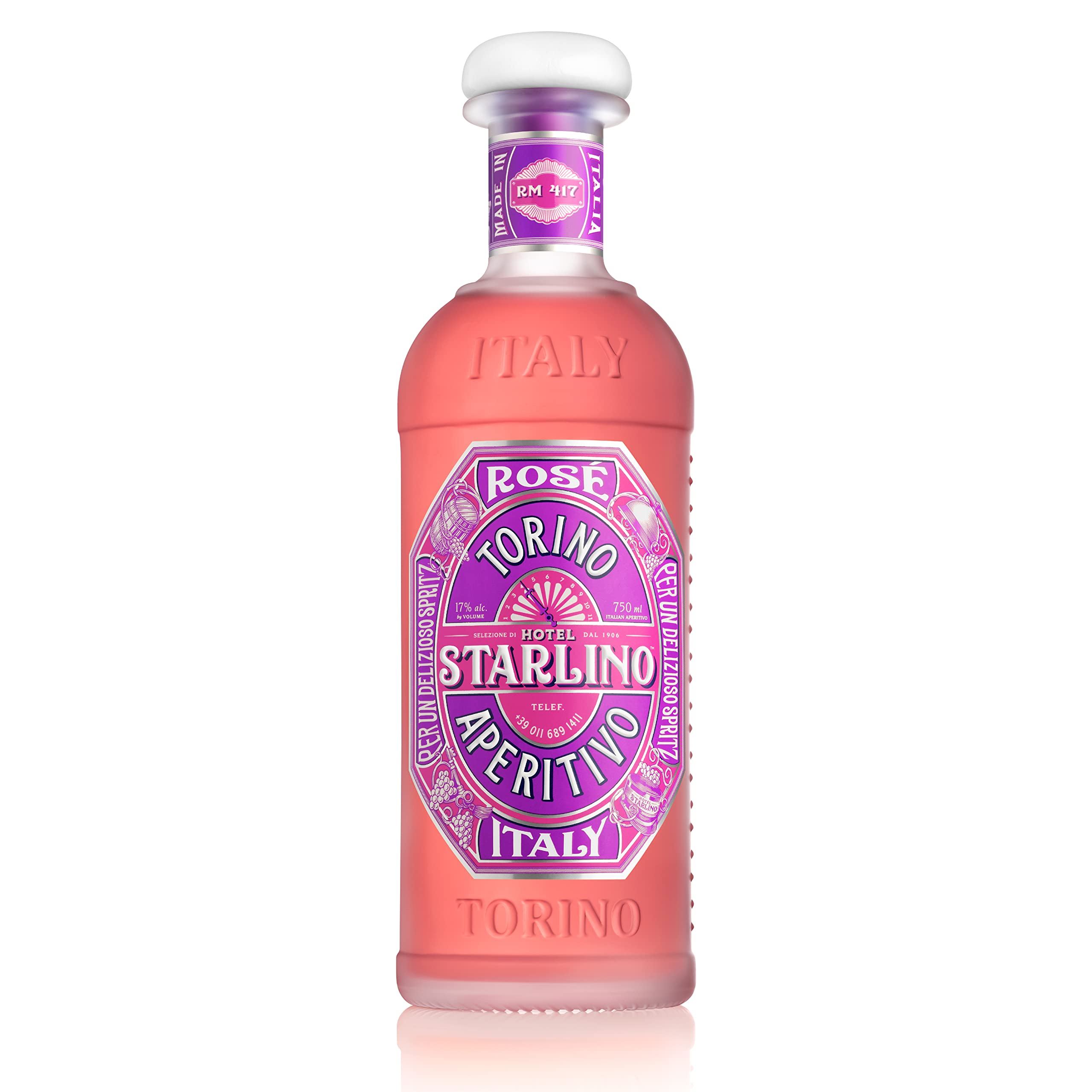 Hotel Starlino Rosé Torino Aperitivo, 75 cl (1 bottle)