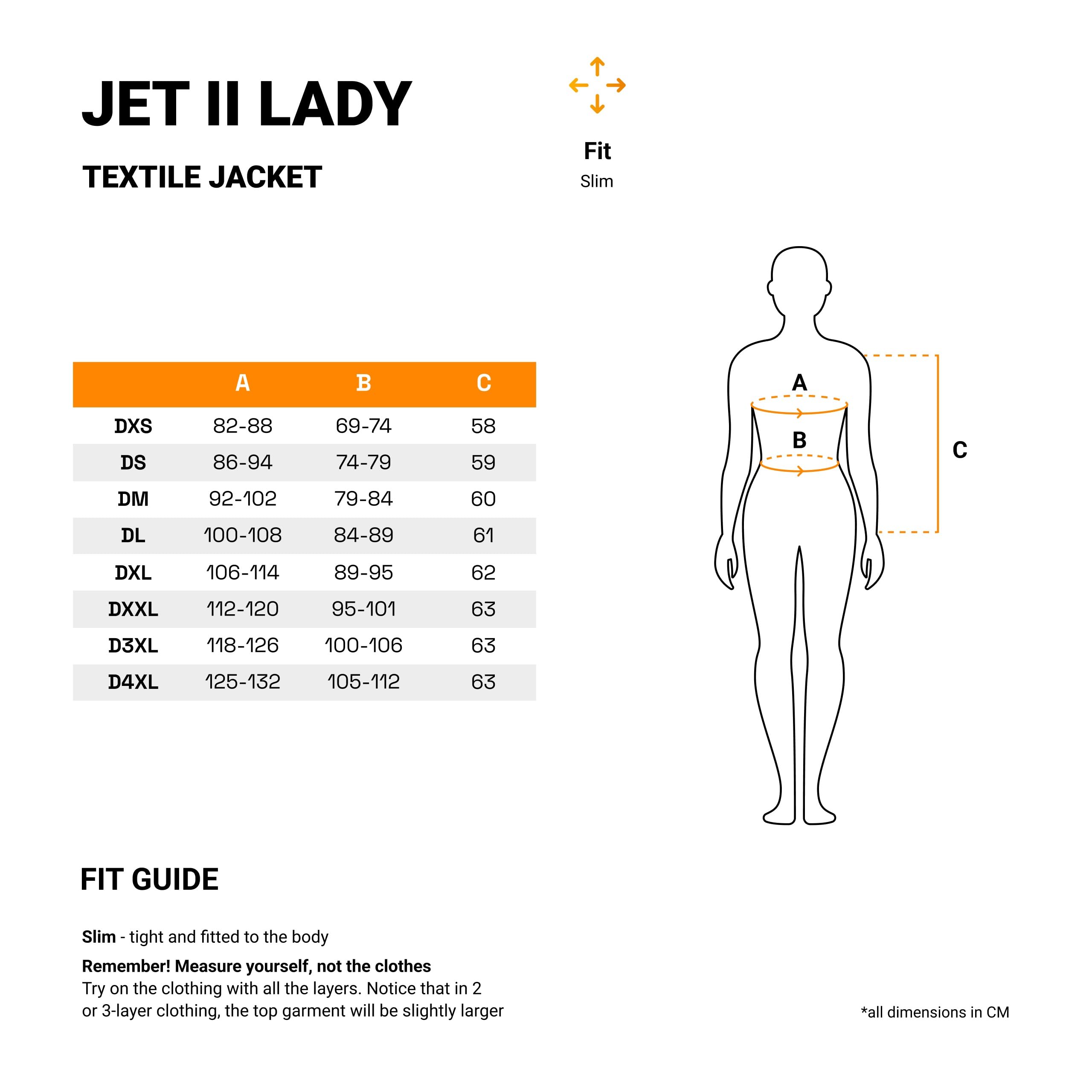 OZONE MOTO Jet Ii Jacket Lady Chaqueta de moto Mujer