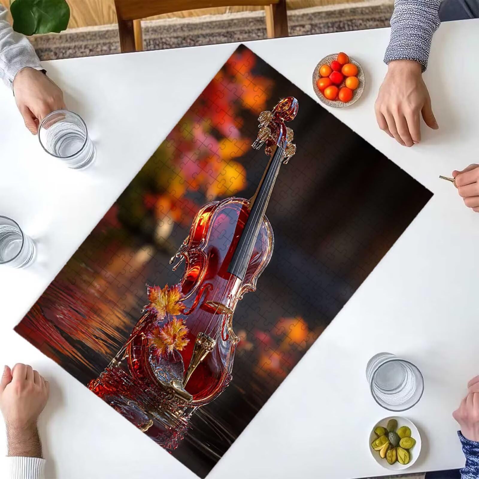 Puzzle dla dorosłych 1500 sztuk | Zabawa rodzinna i zajęcia grupowe dla nastolatków i prezent urodzinowy dla dzieci w wieku 14 lat | Dekoracja domu i pomysł na prezent Relax87 x 57 cm PjY10435 0-H