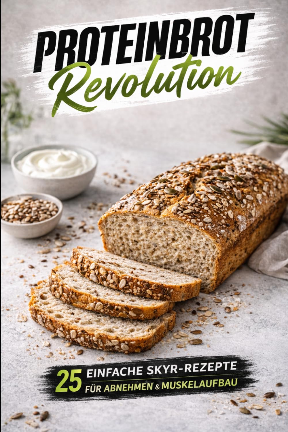 Proteinbrot Revolution: High-Protein Brot & Brötchen backen mit Skyr – 25 einfache Rezepte für Abnehmen, Fitness & gesunde Ernährung