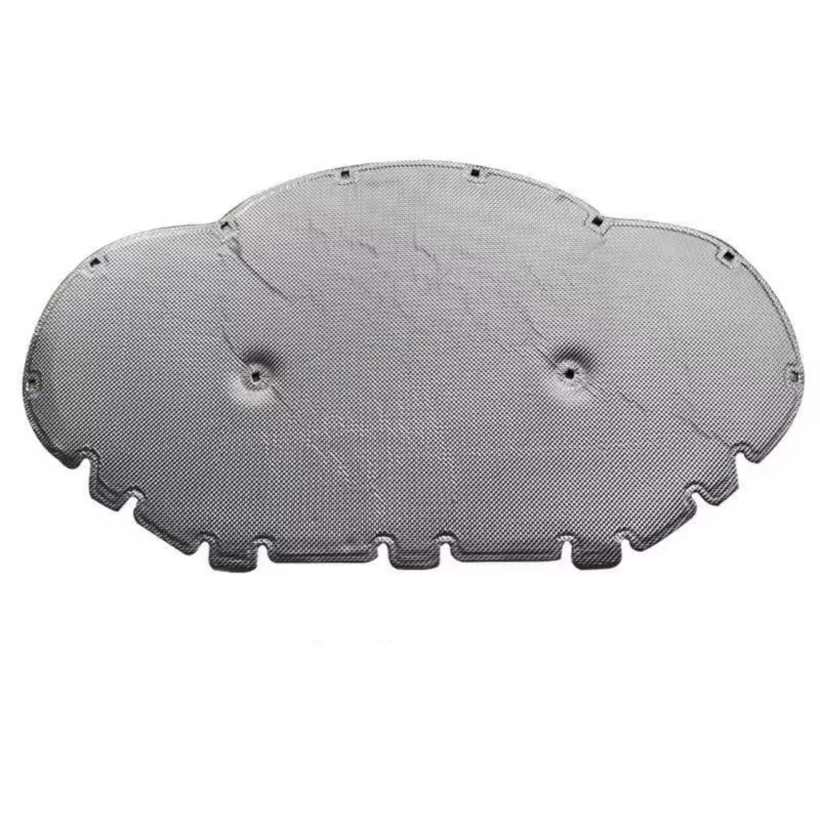 Cewsuio Silver Sound Bonnet Insulation​ Car Car Hood Engine Insulation Pad Liner Cotton Soundproof Cover Heat Compatible With Skoda For Octavia 2021 2022 2023(Silver)