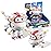 Super Wings 5 Transforming Astro Airplane Action Figure - Fun Toy for Kids Ages 3+ (White)