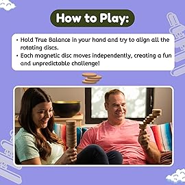 TrueBalance Sensory Balance Toy for Kids Ages 4+ | Fidget Toy for Focus, Coordination & Motor Skills | Encourages Creative Play & Patience
