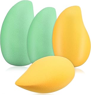 FRCOLOR 4 esponjas de maquillaje en forma de ...