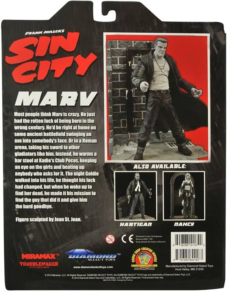 Amazon | シン·シティを選択PXマーヴアクションフィギュア Sin City