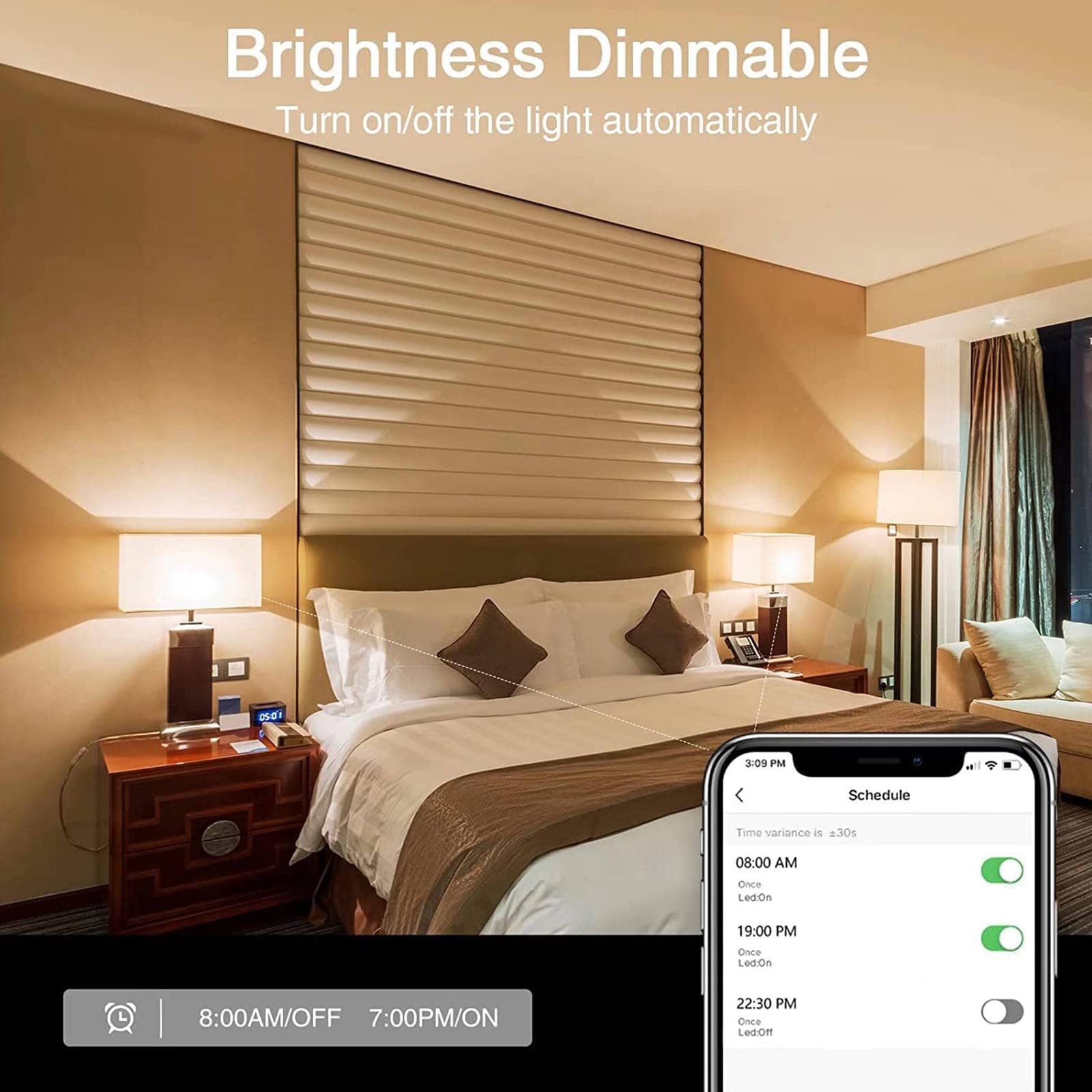 G9 LED Smart Leuchtmittel, Kompatibel mit Alexa und Google Assistant, App und Sprachsteuerung, WiFi LED-Leuchtmittel, Dimmbar, Timmbar Warmweiß bis Kaltweiß, 3 W (40 W Halogen Äquivalent) (20)