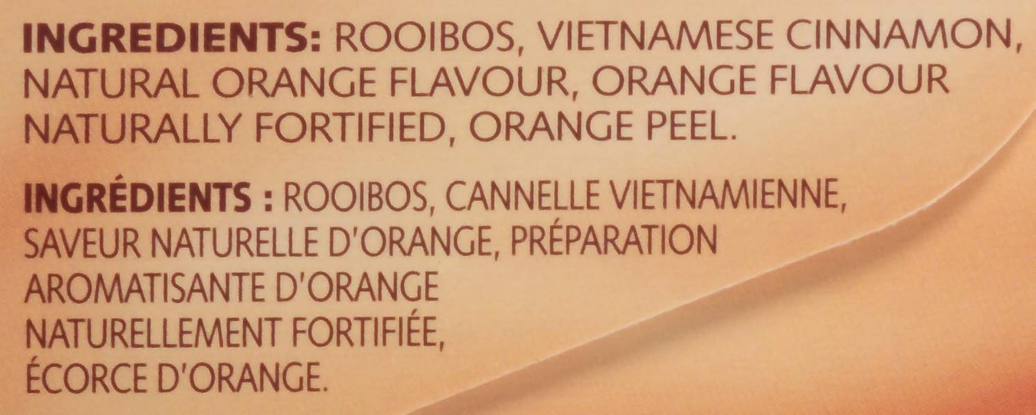 Orange Cinnamon Spice Tea 20 Bags (Case of 6)