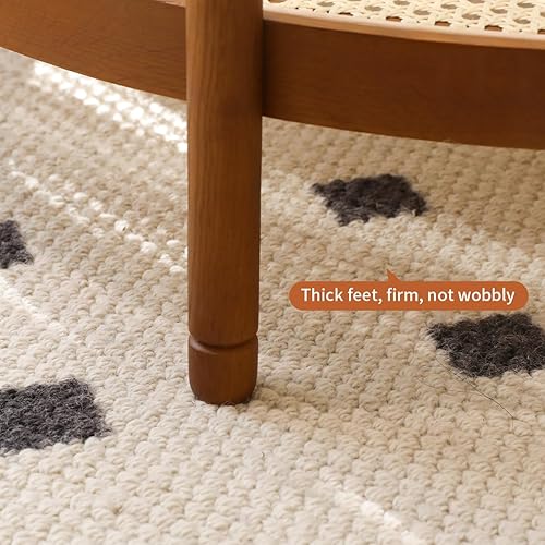 Miniatura 7 de CHARMMA 2-Piece Modern Farmhouse Living Room Coffee Table Set, Stylish and Elegant Nesting Wooden Table,Side End Table Set for Living Room,Bedroom,