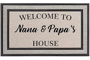 Welcome to Nana and Papa's House Doormat