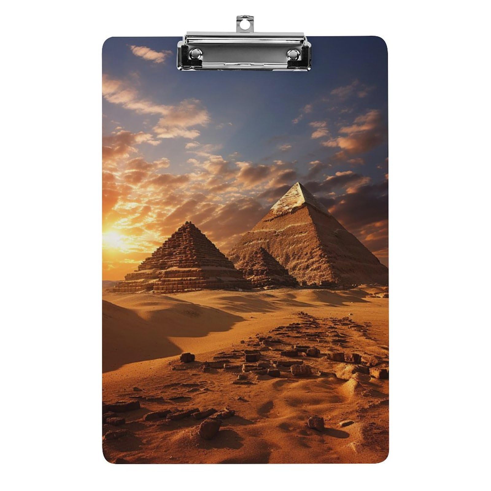 Porte-bloc notes rigide A4 égyptien pour écrire facilement sans table - 8