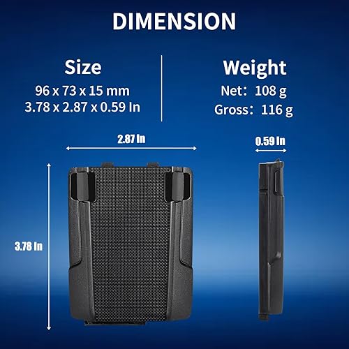 Miniatura 6 de CBQ TC70 Reemplazo de batería para Zebra TC77 TC72 TC70 TC75 Series (BT-000318) - Fuente de alimentación de alta capacidad de iones de litio de 4620