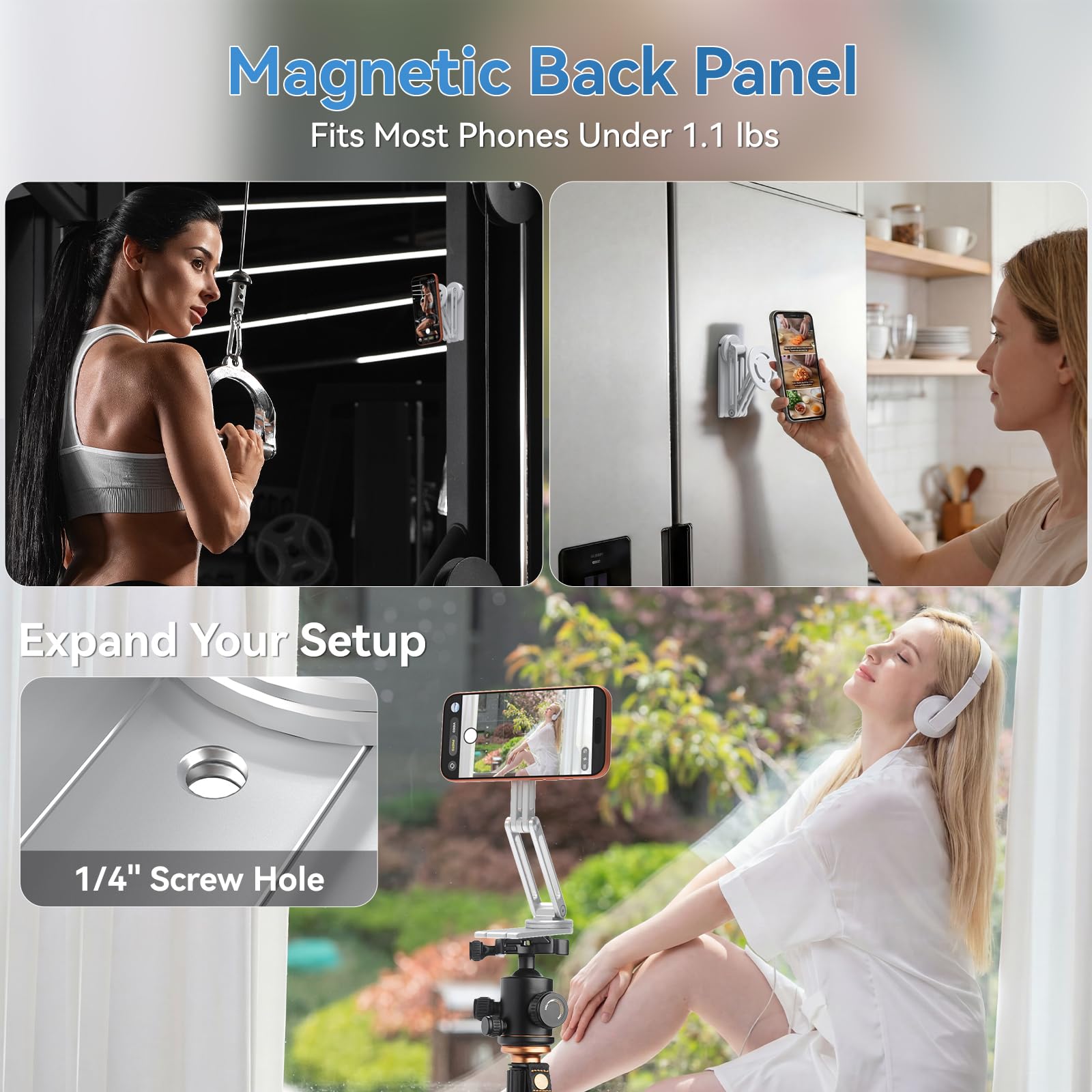 Treppiede magnetico SHUWEI T680C nero