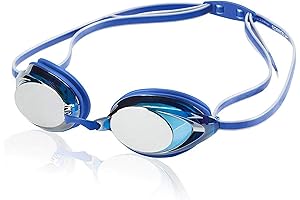Unisex-Adult Speedo Swim Goggles: Mirrored Vanquisher 2.0