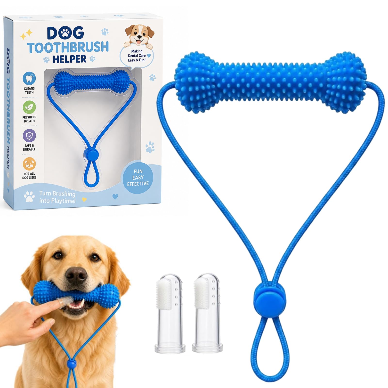 Dog Toothbrush Helper, Pet Tooth Brush Helper for Small Dogs，Medium