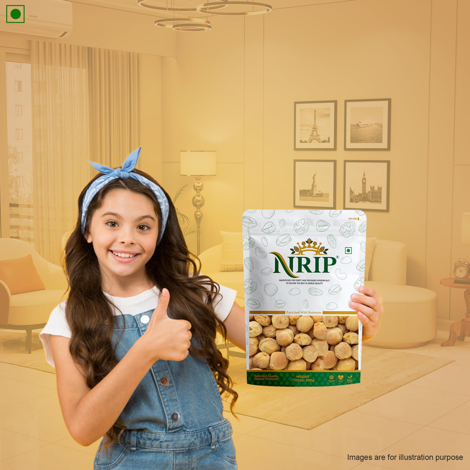 NRIP Apricot Dried (Khumani) 200 Gm - Image 8 thumbnail