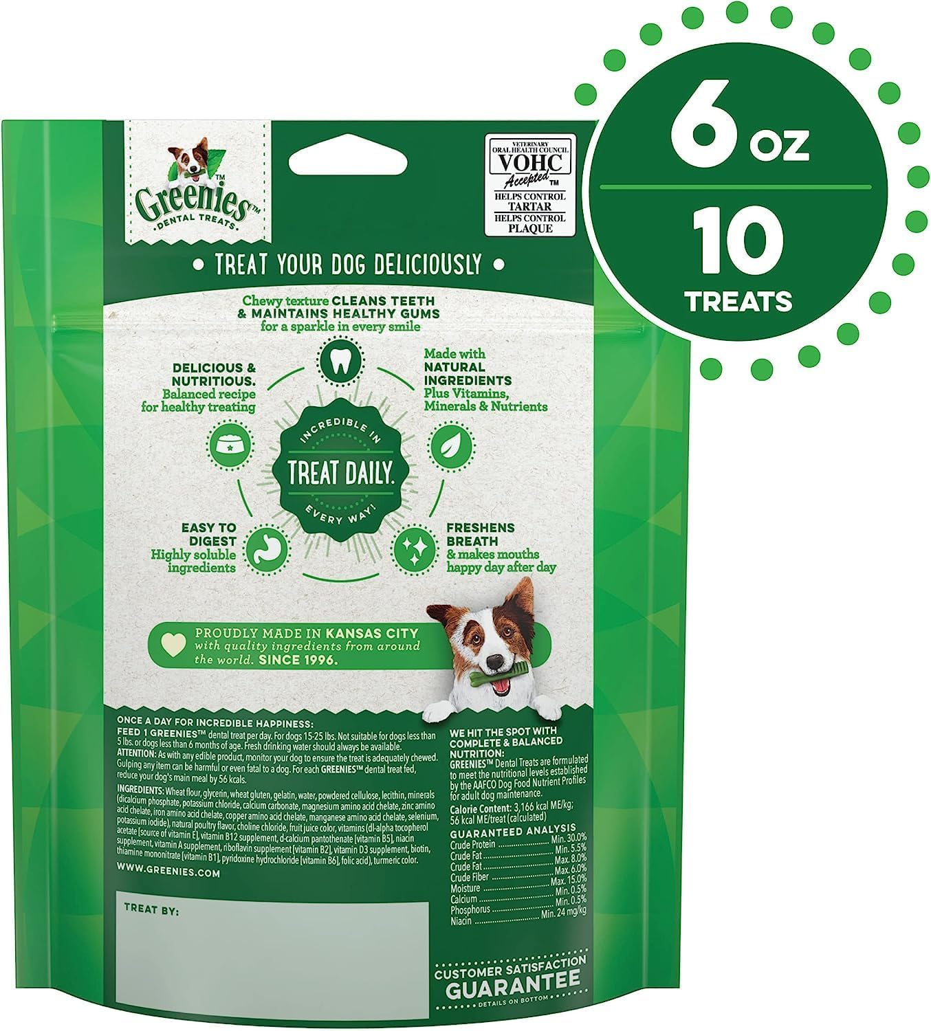 Greenies Original Dog Dental Chew Petite Size 10 count - Pack of 4 3 71hc3lkUZiL. AC SL1500