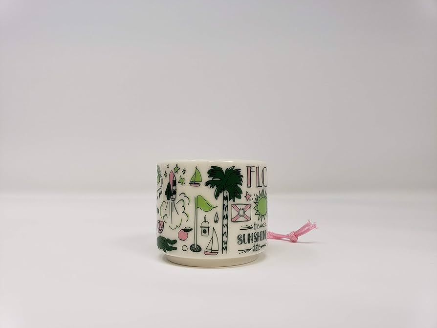 Starbucks - F　Starbucks Been there seriesオーナメント Amazon.com: Starbucks Been There Series Ornament, Florida