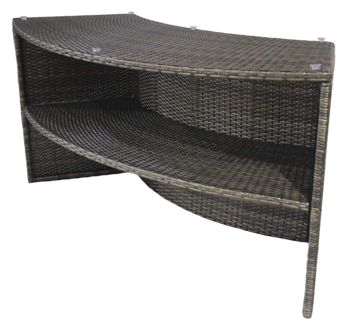 N NETSPA - Arredo Solo - Vita Premium 160 - per Spa - SP-MOB160R - Set di 5 Moduli supplementari per Spa Semi Rigida Vita Premium - Pancs Confortevoli in PVC Tressato - Struttura Alluminio