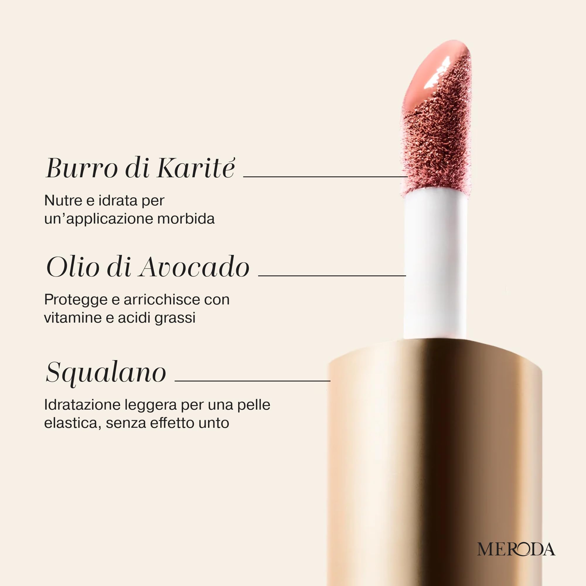 MERODA® Blush Liquido Vibrant Cheeks [FINISH DELICATO & LUMINOSO] - Fard Liquido Altamente Pigmentato - Tinta Lunga Durata per Guance - Blush Fluido per il Viso - Colore Naturale & Luminoso