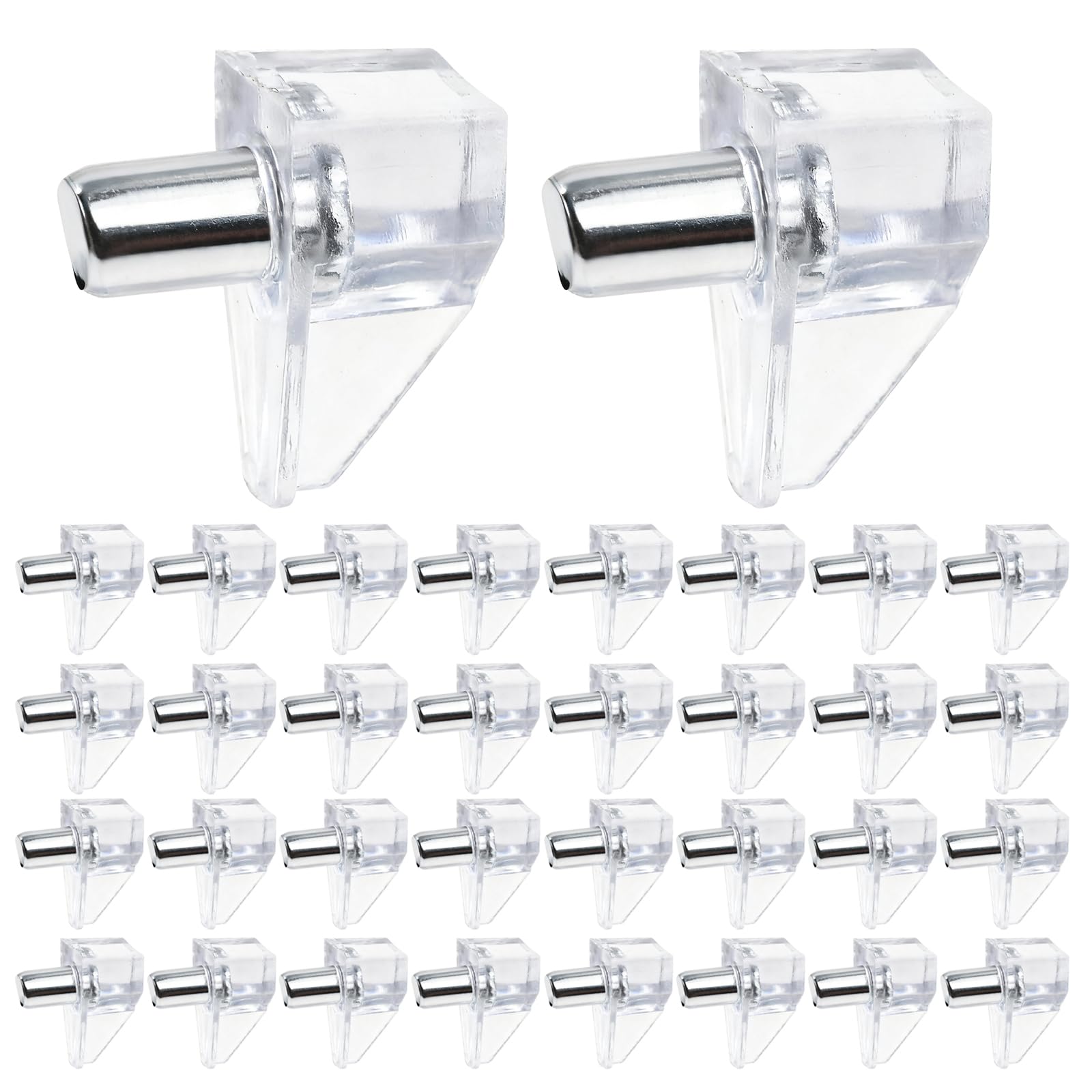 1/4 inch Cabinet Shelf pegs Support Shelf pins for Wood Shelving 50Pcs — Amazon image 8