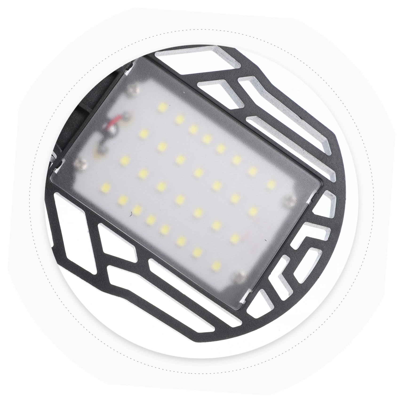 Workshop Folding Light 60W LED Garage 4 Adjustable Bulbs AC85-226V IP65 — view 7