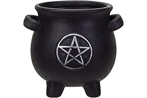 18 Inch Pentagram Witch's Cauldron: An Enchanting Gem for Your Home