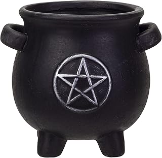 Pacific Giftware Witches Cauldron Terracotta Planter Pot Candy Holder Ta...