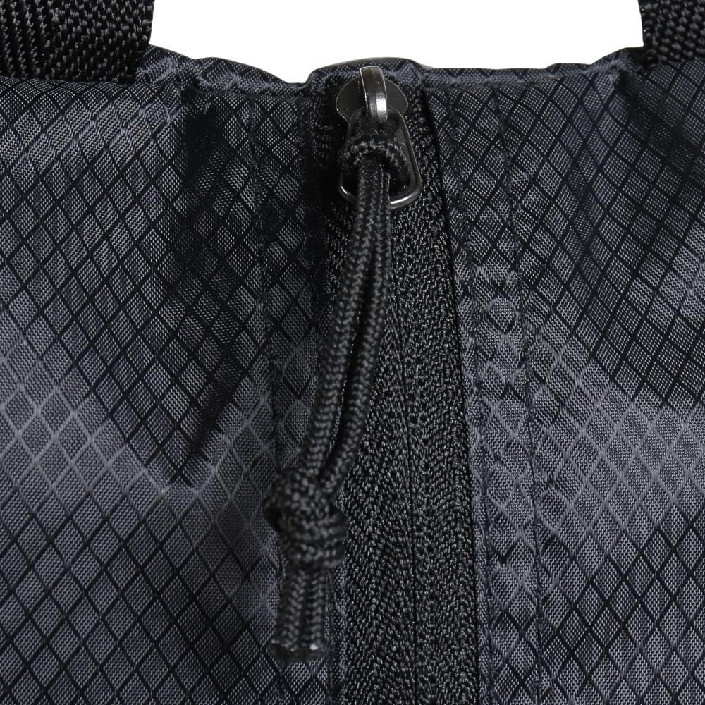 Eagle Creek Pack-It Isolate Shoe Sack - Breathable Shoe Sack for Travel - Lightweight & Portable - Washable - Water-Resistant - Easy-Grab Zipper - Top Handle - Black