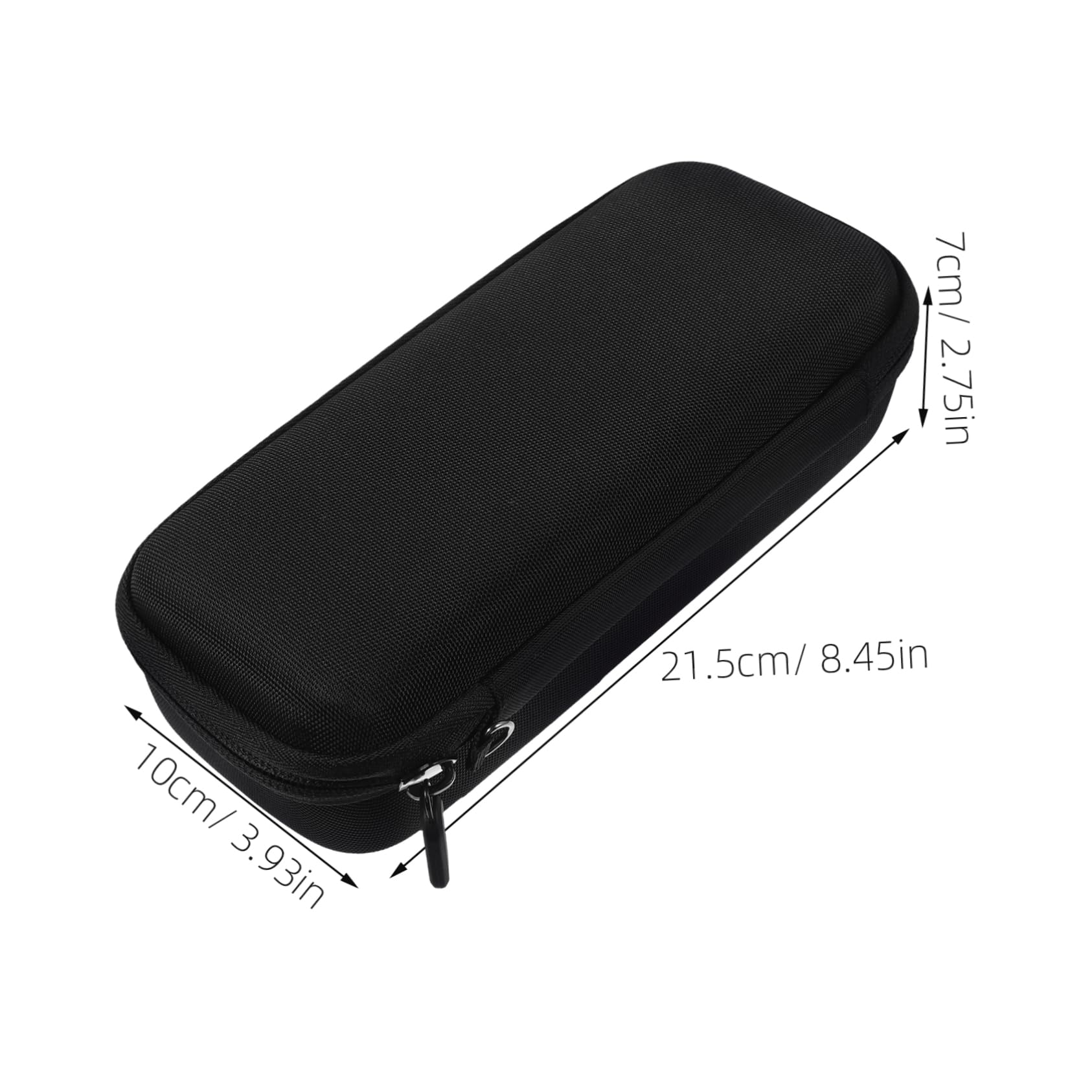 Vaguelly Nylon Microphone Holder Bag Accessory Case Quick-release Zipper Design