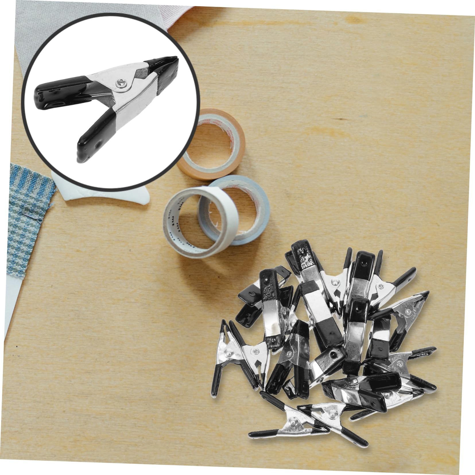 SHINEOFI 4 Set Clip Per Fondali Fermagli Resistenti Per Tessuti E Oggetti Accessori Per Studio Fotografico Te Design Robusto E Versatile Per Supporti Fondali 20 Pezzi*4