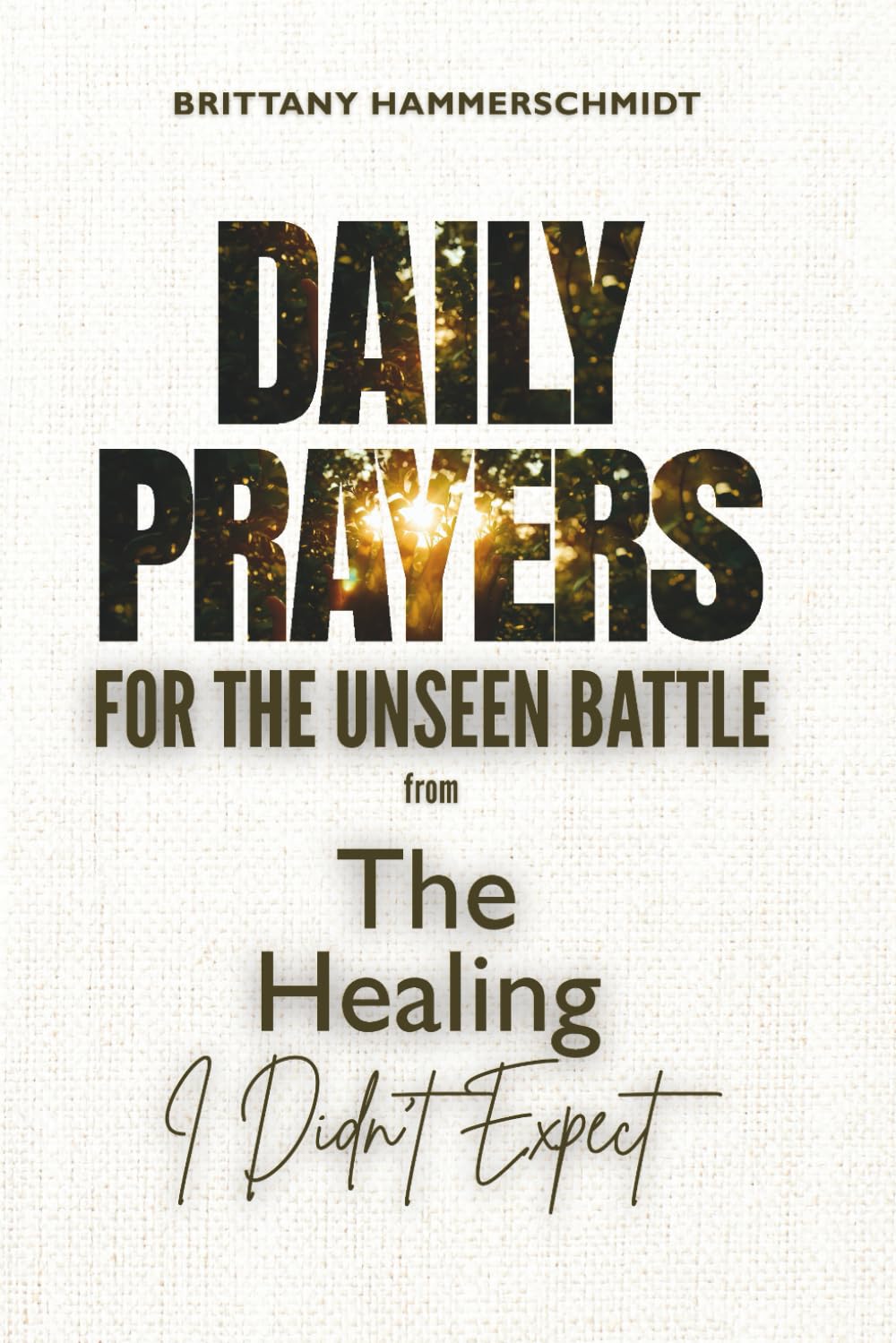 Daily Prayers for the Unseen Battle: from The Healing I Didn't Expect