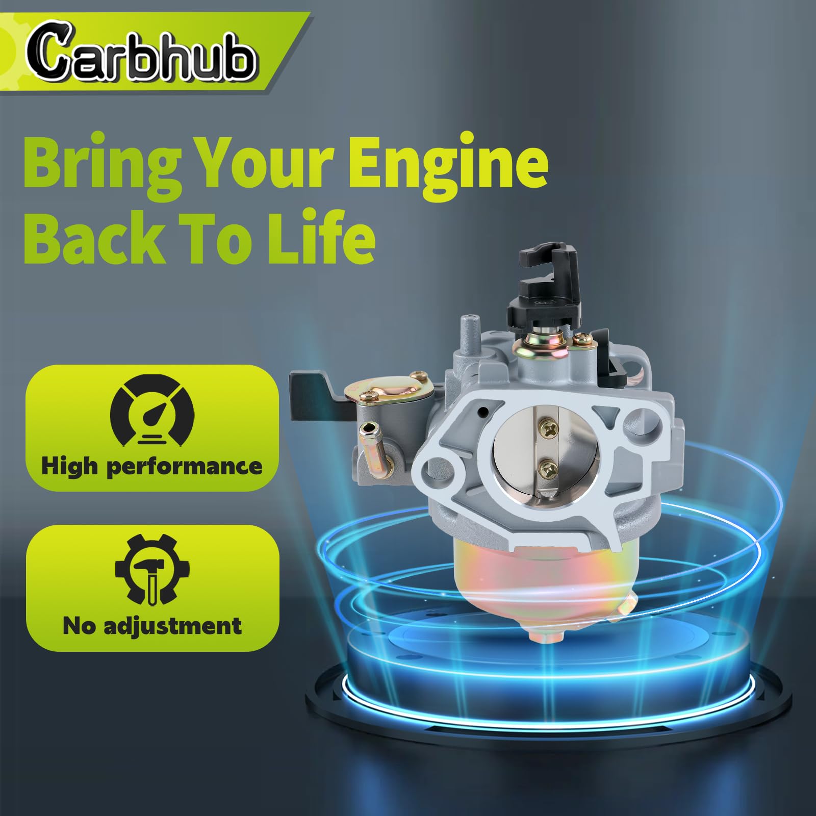 Carbhub GX390 Carburetor Replacement for Honda GX390 13HP 11HP