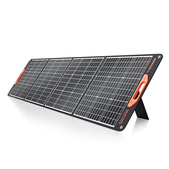 200W Portable Solar Panel for Power Station Generator
