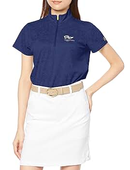 PGG♡ジャーガード半袖Tシャツ♡ゴルフウェア♡レディース ブリーフィングゴルフ BR ジャガードロゴラグラン半袖カットソー