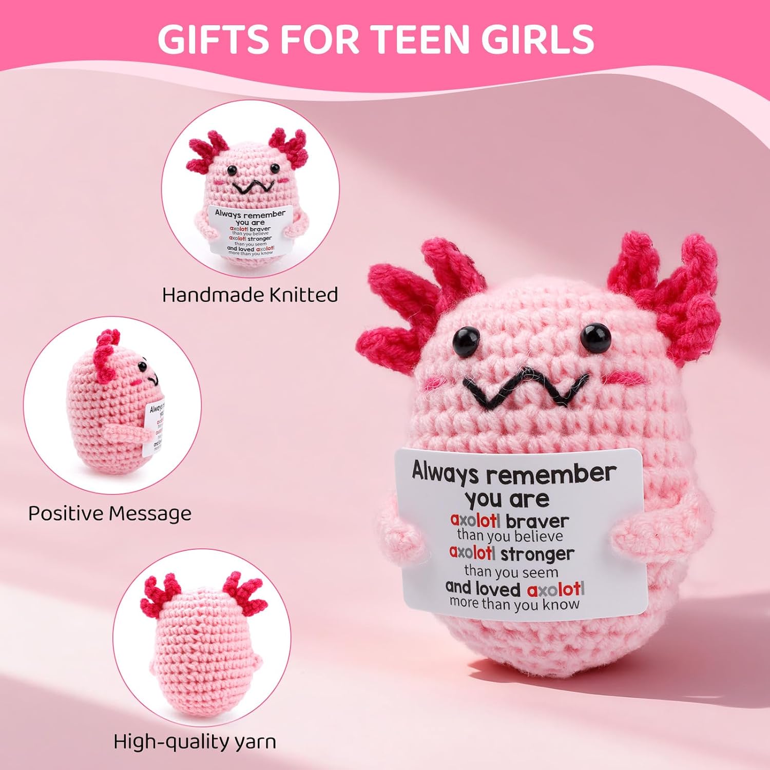 Birthday Gifts for Teen Girls, Teen Girl Gift Trendy Stuff, Teenage Girl Gift, Birthday Christmas Cute Gifts Teen Girls Daughter, Sister, Best Friend Gift Basket for Women (Pink) - Image 7