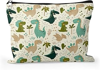 estuche cosmético, Lindo dinosaurio075