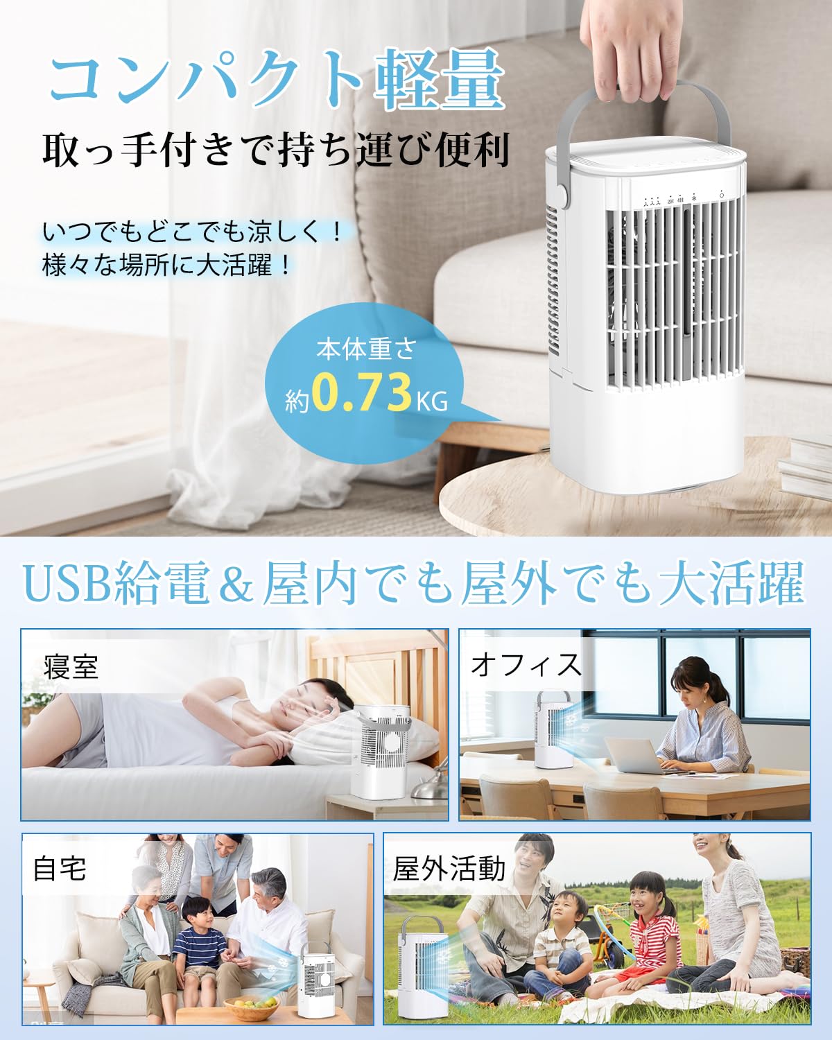 Amazon.co.jp: Aliliy: 扇風機・サーキュレーター