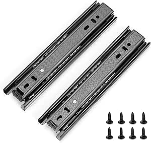 Laigoo Heavy Duty Drawer Slides 8 Inch, Full Extension Drawer - View #3