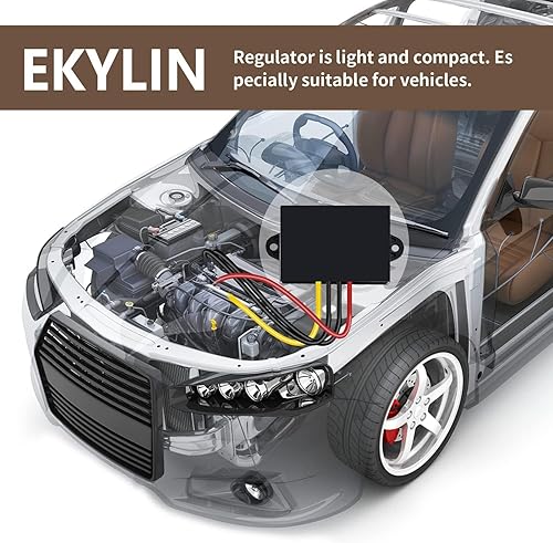 Miniatura 2 de Convertidor elevador de corriente DC de 5 V a 12 V, regulador de corriente 4A 48 W para automóvil, vehículo, barco, sistema solar de radio estéreo