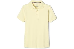 Girls' Yellow Short Sleeve Polo: A Classic Uniform Essential