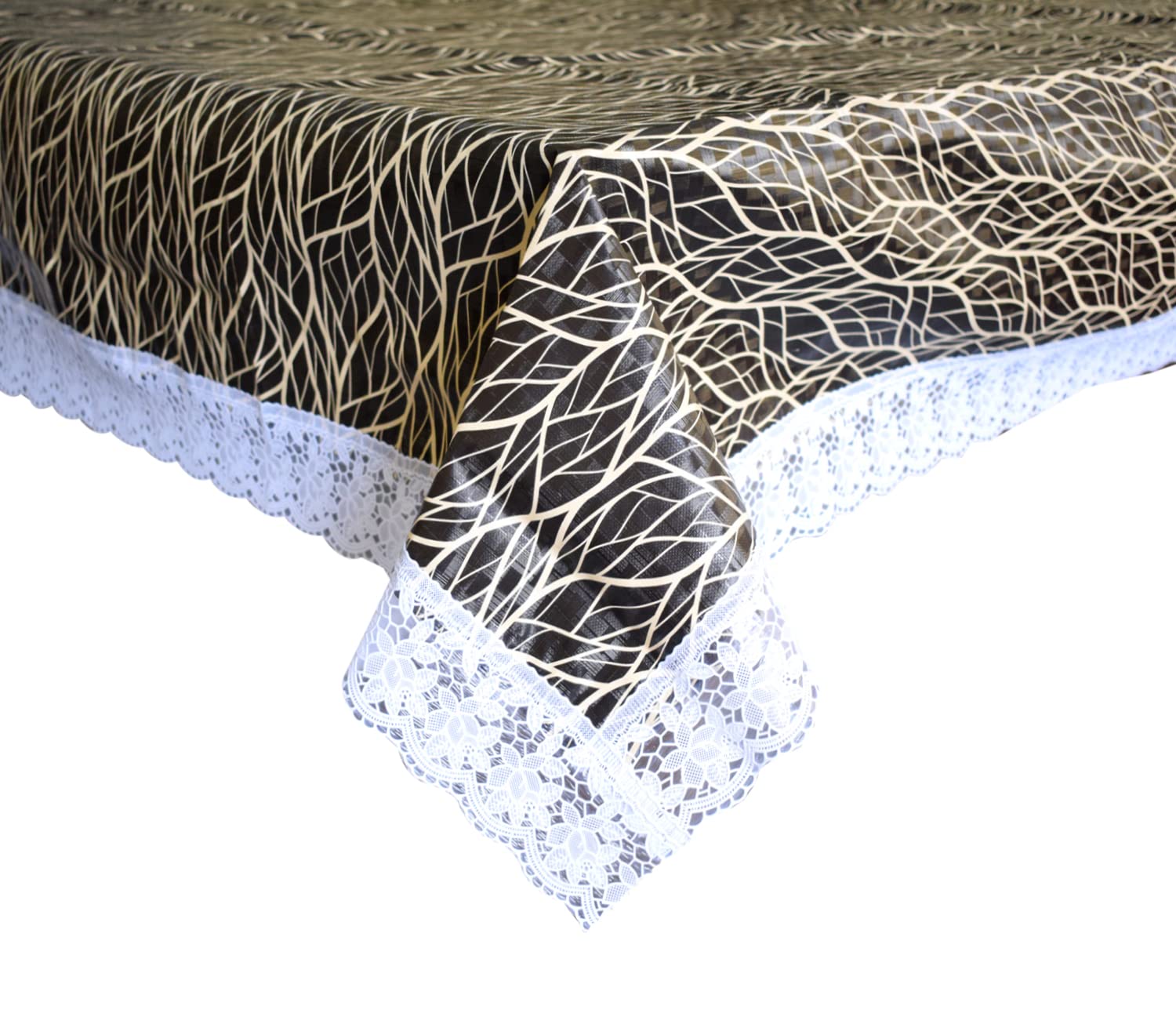 See full amazon price history chart for Kuber Industries Tree Printed PVC Spillproof, Waterproof, Antislip, Wipe Clean 4 Seater Center Table Cover with White Lace Border, 40"x60" (Black) Kuber Industries Tree Printed PVC Spillproof, Waterproof, Antislip, Wipe Clean 4 Seater Center Table Cover with White Lace Border, 40"x60" (Black) (B09PGCM9VW) Amazon Price History, Amazon Price Tracker