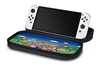 Vista 7 de PowerA Slim Case for Nintendo Switch - OLED Model, Nintendo Switch or Nintendo Switch Lite - Fireball Mario, Protective Case, Gaming Case, Console